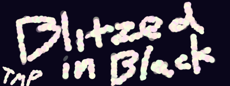 Blitzed in Black logo image